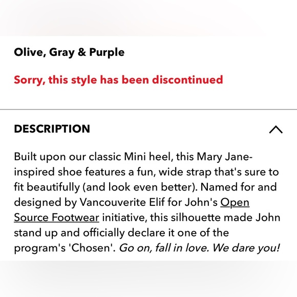 John Fluevog Mini Elif Size 9.5 Mary Jane Heels Olive/Gray/Purple DISCONTINUED - Picture 2 of 14
